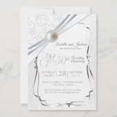 Invitation Création élégante pour le 30e anniversaire de mari (Devant)