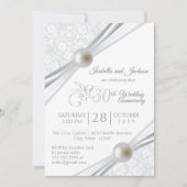 Invitation Création pour le 30e anniversaire de Pearl (Devant)