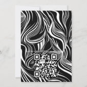 Invitation Creative Black and White Seamless Abstraction (Dos)