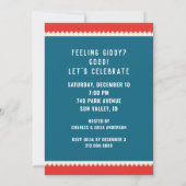 Invitation créative pour une fête de Noël (Dos)
