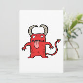 Invitation Créature diabolique (Debout devant)