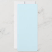 Invitation Créature Mer Dauphin Cute (Dos)