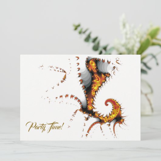 Invitation CREATURES (Debout devant)