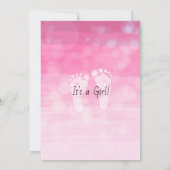 Invitation Créatures forestières Baby shower des animaux fore (Dos)