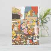 Invitation Crèche à l'indienne (Debout devant)