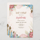 Invitation Créer et célébrer (Devant / Derrière)