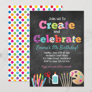 Invitation Créer et célébrer la fête de l'artisanat d'art