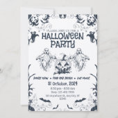 Invitation Créer un événement unique Halloween personnalisé (Devant)