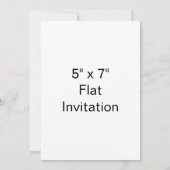Invitation Créez le Vôtre (Dos)