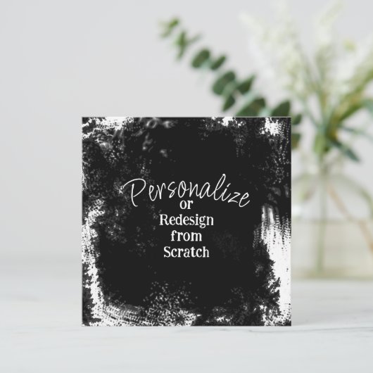 Invitation Créez vos produits personnalisés (Debout devant)