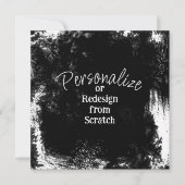 Invitation Créez vos produits personnalisés (Devant)