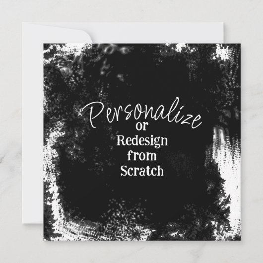 Invitation Créez vos produits personnalisés (Devant)