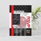 Invitation Créez vos propres avec 4 images et 12 lignes de (Debout devant)