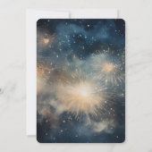 Invitation Créez vos propres feux d'artifice Smokey Blue (Dos)