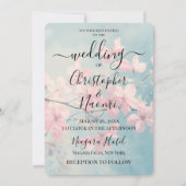 Invitation Créez Vos Propres Fleurs D'Arbre Rose Personnalisé (Devant)