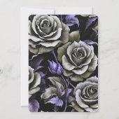 Invitation Créez vos propres grands Roses gras (Dos)