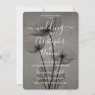 Invitation Créez Vos Propres Jolies Fleurs Vintage aux Rayons