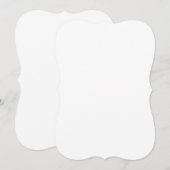 Invitation Créez votre propre 13 x 18 cm (Devant / Derrière)