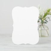 Invitation Créez votre propre 13 x 18 cm (Debout devant)