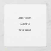 Invitation Créez Votre Propre blanc (Devant)