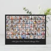 Invitation Créez Votre Propre Collage De 60 Photos Ajoutez Vo (Debout devant)