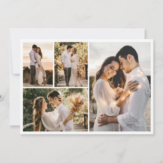 Invitation Créez votre propre collection de photos 4 (Devant)