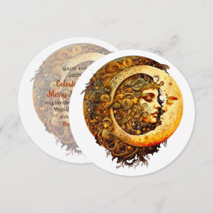 Invitation Créez votre propre déesse Steampunk Moon