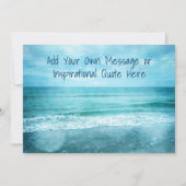 Invitation Créez votre propre devis inspirant motivationnel (Devant)