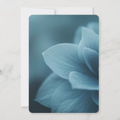 Invitation Créez votre propre fleur de rêve bleu (Dos)