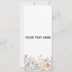 Invitation Créez Votre Propre Floral
