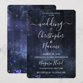 Invitation Créez Votre Propre Forêt Enchantée Propre Et Viole