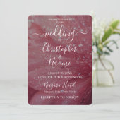 Invitation Créez votre propre Imaginaire de fermeture rose do (Debout devant)