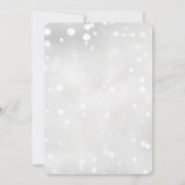 Invitation Créez votre propre Mariage de spectre blanc (Dos)