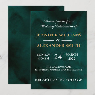 Invitation Créez votre propre Mariage personnalisé élégant et