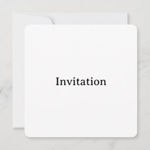 Invitation Créez votre propre modèle 5,25" x 5,25" arrondi