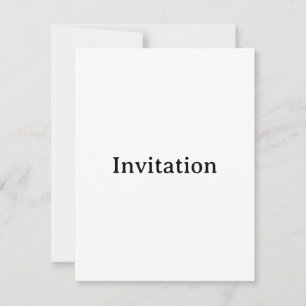 Invitation Créez votre propre modèle au format 4,25" x 5,5" c