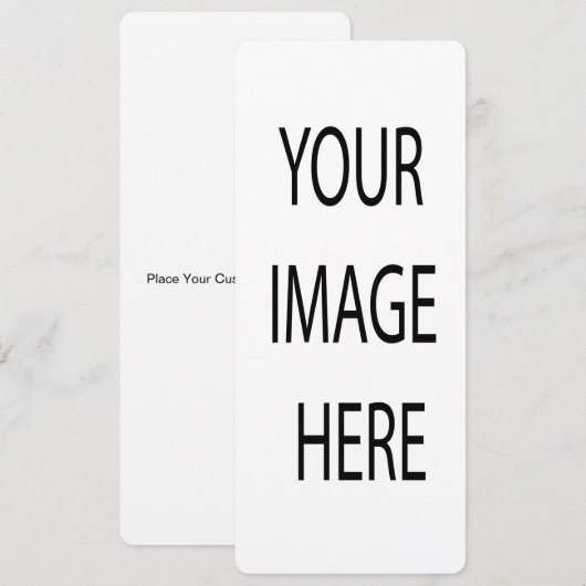 Invitation Créez votre propre modèle personnalisé (Devant / Derrière)