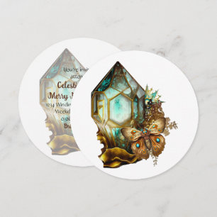 Invitation Créez votre propre papillon Steampunk Crystal