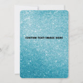 Invitation Créez votre propre Parties scintillant personnalis (Dos)