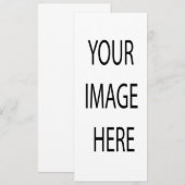 Invitation Créez votre propre personnalisation (Devant / Derrière)