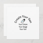 Invitation Créez votre propre personnalisation (Devant / Derrière)