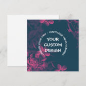 Invitation Créez Votre Propre Personnalisé (Devant / Derrière)