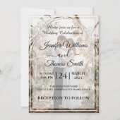 Invitation Créez votre propre photo personnalisée Mariage élé (Devant)