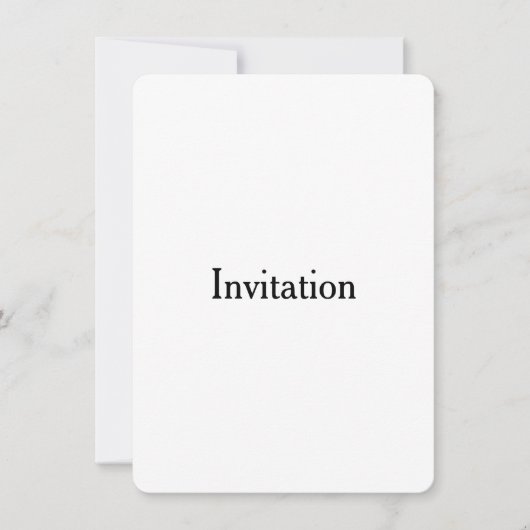 Invitation Créez Votre Propre Promotion Simple de Marque 4,5" (Devant)