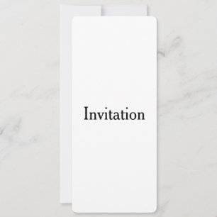 Invitation Créez Votre Propre Promotion Simple de Marque 4" x