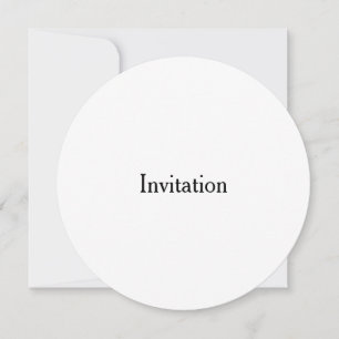 Invitation Créez Votre Propre Promotion Simple de Marque 5,25