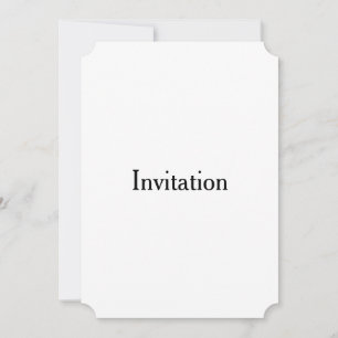 Invitation Créez Votre Propre Promotion Simple de Marque 5" x
