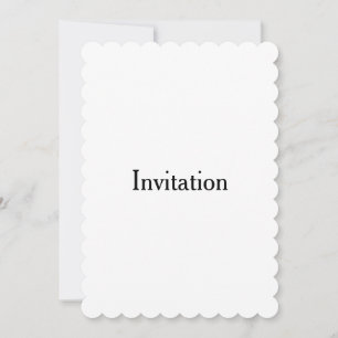 Invitation Créez Votre Propre Promotion Simple de Marque 5" x