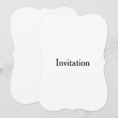 Invitation Créez Votre Propre Promotion Simple de Marque 5" x (Devant / Derrière)
