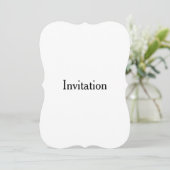 Invitation Créez Votre Propre Promotion Simple de Marque 5" x (Debout devant)